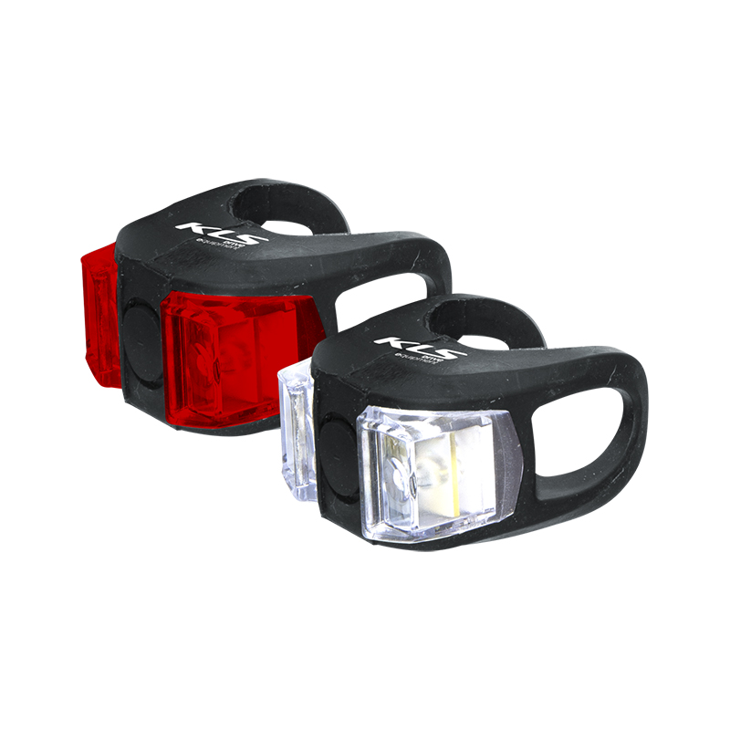 Фонари комплект KLS Twins Black
